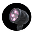 5X3watts RGB3in1 LED Spot de jardin avec base (JP83556)